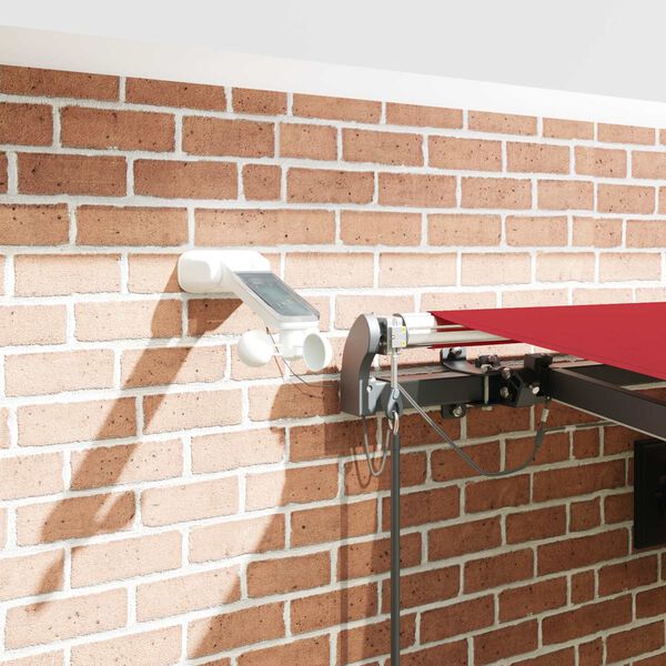 vidaXL Markiseduk med R&oslash;d 450 &times; 300 cm Polyester