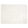 vidaXL Fusk saueskinnteppe TAFALLA Hvit 160 x 230 cm Polyester