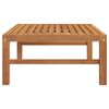 vidaXL Hagebord 63x63x30 cm heltre teak