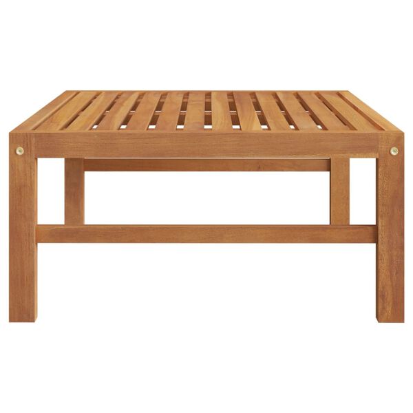 vidaXL Hagebord 63x63x30 cm heltre teak
