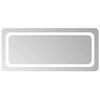 vidaXL Baderomsspeil med LED 90x40 cm