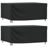 vidaXL Hagem&oslash;beltrekk 2 stk svart 225x143x90 cm vanntett 420D
