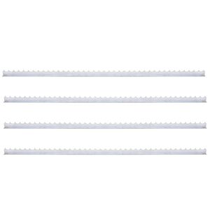 vidaXL Piggrekke 4 stk 1 m galvanisert st&aring;l