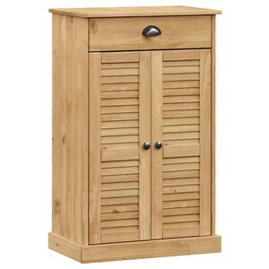 vidaXL Skoskap VIGO 60x35x96 cm heltre furu