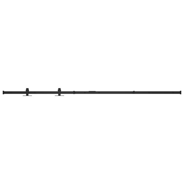 vidaXL Mini skyved&oslash;rsett karbonst&aring;l 200 cm