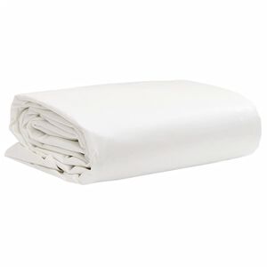 vidaXL Presenning hvit 3x3 m 650 g/m&sup2;