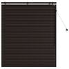vidaXL Venetiansk persienne M&oslash;rk brun 105 x 130 cm 35 mm
