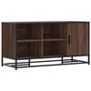 vidaXL Skobenk brun eik 100x40x53,5 cm konstruert tre og metall