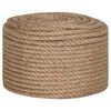 vidaXL Tau 100% jute 12 mm 250 m