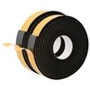vidaXL Selvklebende skum tape 2 pcs Svart 40mm x 5m CR skum