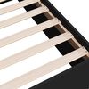 vidaXL Sengeramme svart 120x190 cm konstruert tre