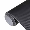 vidaXL Bilfolie 3D svart 100x150 cm