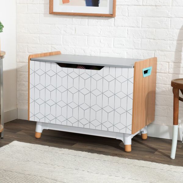 KidKraft Leket&oslash;yskasse Mid-Century Modern gr&aring; 73,99x46x55,88 cm