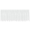 vidaXL Blondegardin Hvit 80 x 400 cm Polyester