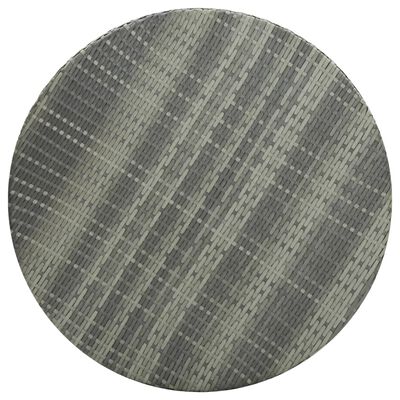 vidaXL Utendørs barsett med puter 5 deler polyrotting grå