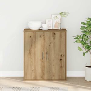 vidaXL Skjenk artisan eik 60x31x70 cm konstruert tre