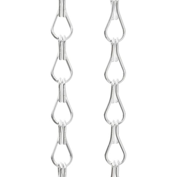 vidaXL Fluenett med kjede 100x226 cm aluminium