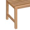 vidaXL Hagebenk 150 cm heltre teak