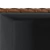 vidaXL Plantekasse brun 30x30x60 cm polyrotting
