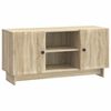 vidaXL TV-skap Sonoma eik 102 x 34,5 x 50 cm Konstruert tre