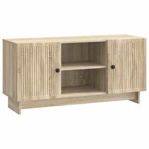 vidaXL TV-skap 102 x 34,5 x 50 cm Sonoma eik Konstruert tre