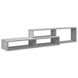 vidaXL VeggTV-stativ 150x25x28,5cm Konstruert tre