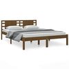 vidaXL Sengeramme honningbrun heltre furu 120x200 cm