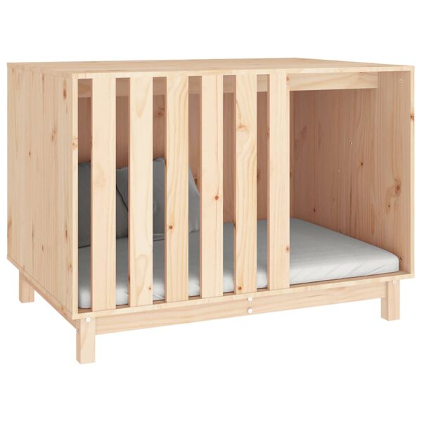 vidaXL Hundehus 100x70x72 cm heltre furu