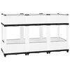 vidaXL H&oslash;ybed 120x40x71 cm polypropylen