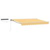 vidaXL Elektrisk Utrekkbar Markise sand 4,5 &times; 3 m