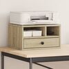 vidaXL Skriverbord sonoma eik 40x32x22,5 cm konstruert tre