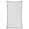 vidaXL Tilhengernett med elastisk tau svart 6x3,5 m PP