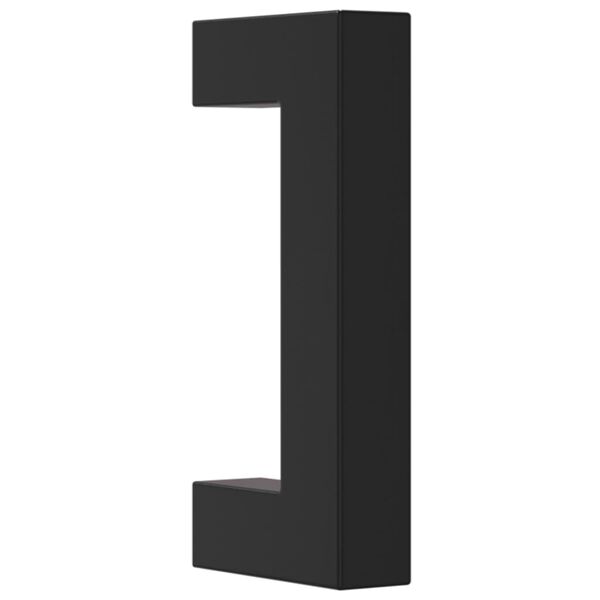 vidaXL Skaphåndtak 20 stk svart 64 mm rustfritt stål