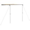 vidaXL Markise til bobil og campingvogn 1,8x2x2,15 m beige