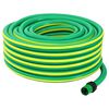 vidaXL Hageslange 5-Lags Gr&oslash;nn og gul 19 mm PVC