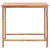 vidaXL Utendørs barbord 120x65x110 cm heltre teak