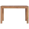 vidaXL Spisebord heltre teak med naturlig etterbehandling 120x60x76 cm