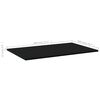 vidaXL Hylleplater 4 stk svart 80x50x1,5 cm sponplate
