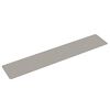 vidaXL Teppel&oslash;per sisal-utseende platina 50x250 cm