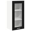 vidaXL Hengende skap Svart Eik 40 x 31 x 80 cm Konstruert tre
