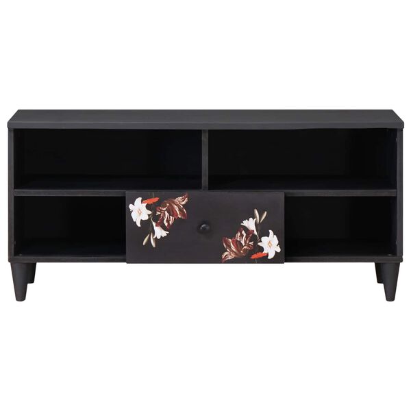 vidaXL Oppbevaringsskap Flerfarget 100 x 33,5 x 46 cm Massiv mango tre