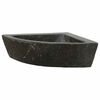 vidaXL Basseng Gr&aring; (38-45) x (38-45) x 12 cm Elvestein