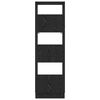vidaXL Vaskeromskap med d&oslash;r Svart Eik 50 x 68 x 162 cm Konstruert tre