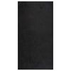 vidaXL Flossteppe med lang luv svart 80x150 cm