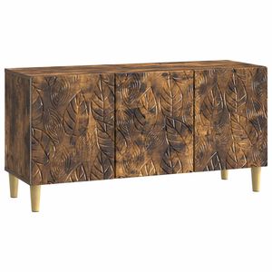 vidaXL TV-skap 99 x 34,5 x 50 cm R&oslash;kt Eik Konstruert tre