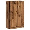 vidaXL Skoskap gammelt tre 59x35x100,5 cm konstruert tre
