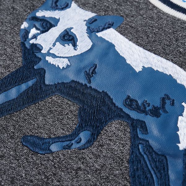 Barnegenser marinebl&aring; melert 116