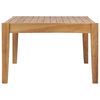 vidaXL Hagebord 90,5x55,5x30,5 cm heltre teak