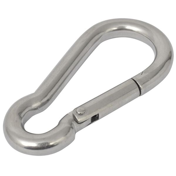 Monteringssett til solseil 6 deler rustfritt st&aring;l