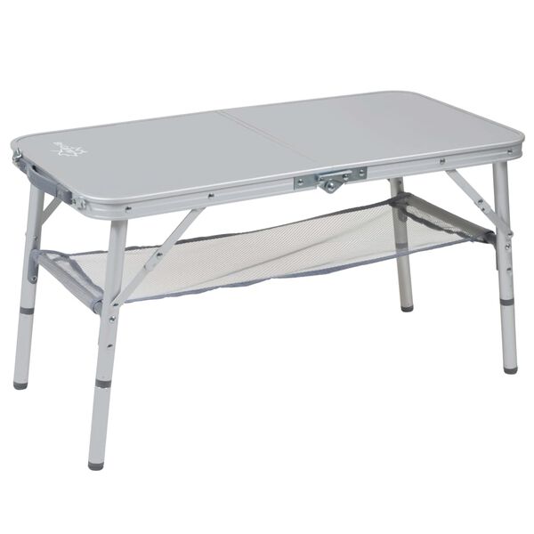 Bo-Camp Sammenleggbart campingbord Premium 80x40 cm aluminium